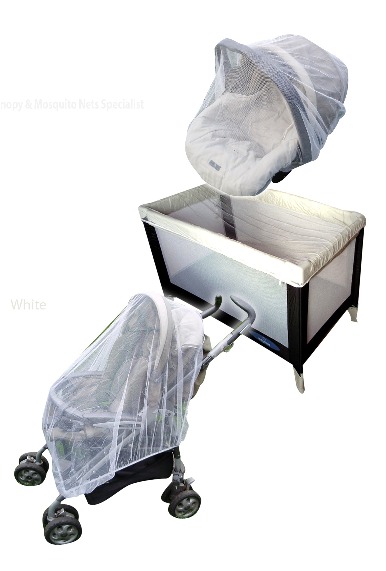 Universal Pushchair Mosquito Net